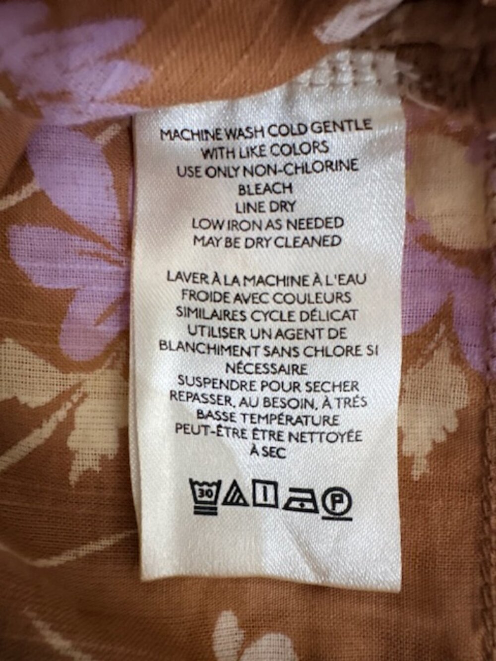 Free People Call Me Baby Meerkat Combo Daisy Brown Motif Size Large NWT - Picture 2 of 10